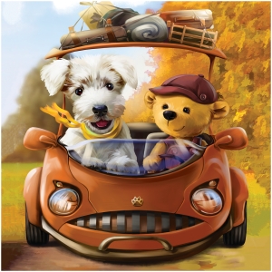 Пазл 64 эл. ТРИ СОВЫ "Друзья" Пазл 64 эл. ТРИ СОВЫ "Друзья"