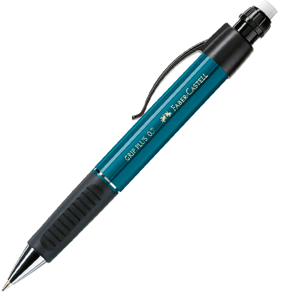 Карандаш механический Faber-Castell Grip Plus бирюзовый, грифель 0.7 мм купить в магазине ArtCraft.Space с доставкой по всему миру