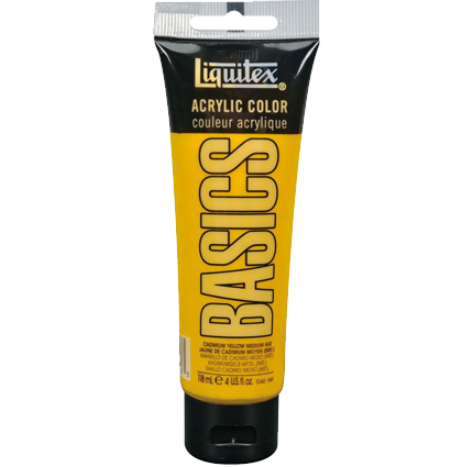 Краска акриловая Liquitex Basics №161 кадмий светлый желтый имит 118 мл купить в художественном магазине ArtCraft.Space с доставкой по всему миру