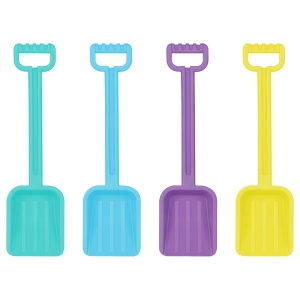 Лопатка ТРИ СОВЫ средняя (40,5см), пастельные цвета