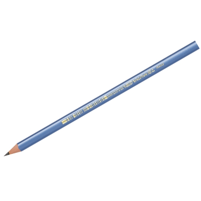 Карандаш ч/г Bic "Evolution Triangle" HB, трехгран., заточен., пластиковый
