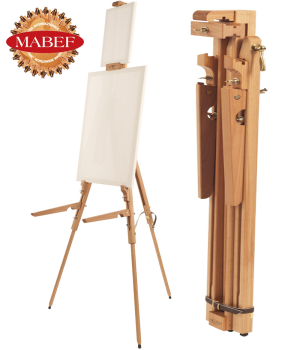 Mabef Мольберт-тренога полевой с кронштейнами, буковый
