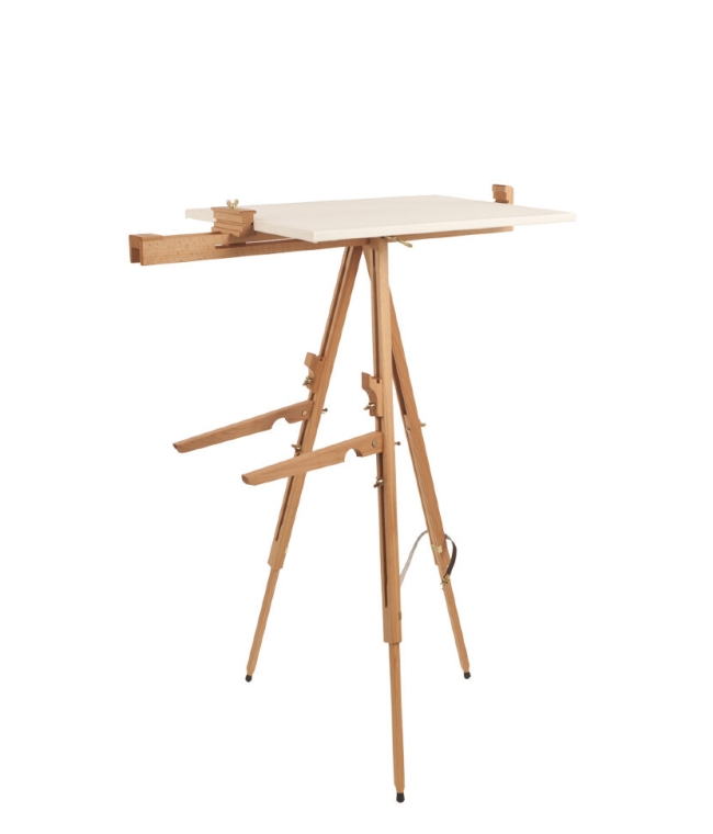 Мольберт-тренога Mabef M/27 полевой с кронштейнами для полотна поворотный купить в художественном магазине ArtCraft.Space с доставкой по всему миру