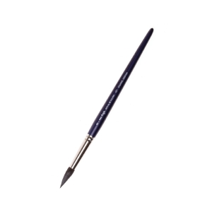 Кисть для акварели VanGogh 121 белка сибирская круглая ручка короткая №8