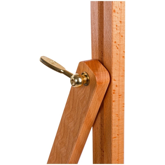 Мольберт напольный горизонтальный Гамма, 61*65,5*137 (174)см, бук