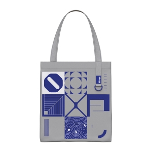 Сумка-шоппер Forst "Digital geometric" 40*35см, 1 отделение