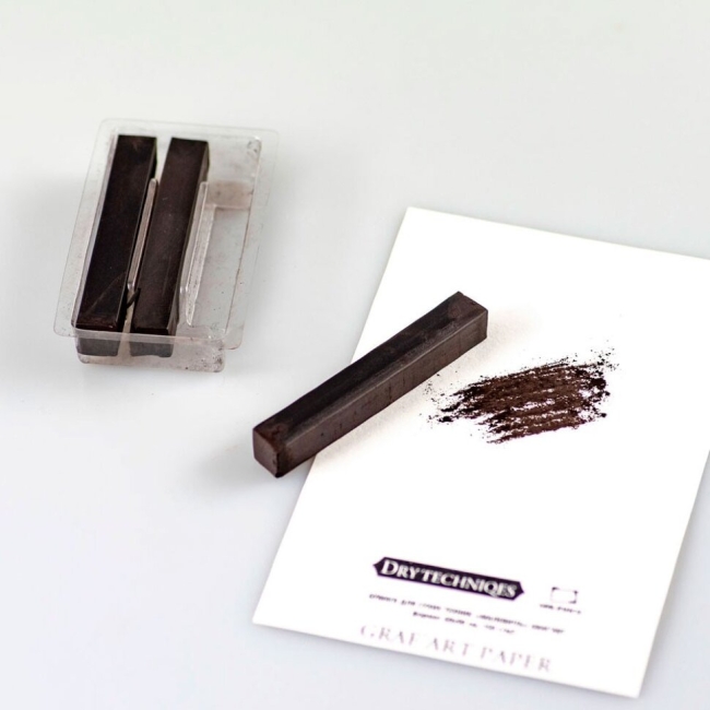 Сепия тёмная пастель сухая Малевичъ 3 штуки в картонной упаковке купить в художественном магазине ArtCraft.Space с доставкой по всему миру