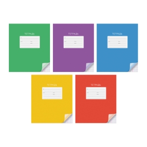 Тетрадь 18л., клетка ArtSpace "Однотонная. С уголком"