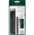 Набор чернографитных карандашей Faber-Castell Pitt Graphite 5 штук с ластиком и точилкой купить в магазине ArtCraft.Space с доставкой