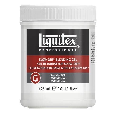 Гель замедлитель для акрила Liquitex E Slow Dri Blend 473 мл купить в художественном магазине ArtCraft.Space