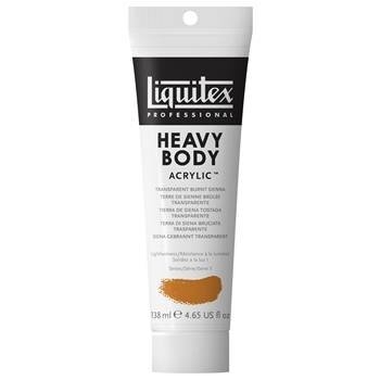Краска акриловая Liquitex Рeavy Body №129 сиена жженая прозрачная туба 59 мл купить в художественном магазине ArtCraft.Space