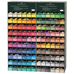 Дисплей карандашей акварельных худож. Faber-Castell "Albrecht Durer", с наполн., ассорти, 120цв.