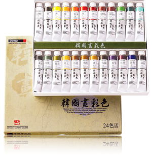 Набор акварели ShinHanart Korean Color 24цв*20мл А 