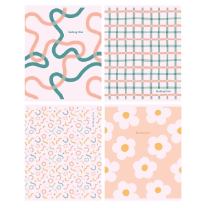 Тетрадь 60л., А5, клетка BG "Время фантазий", выб. лак