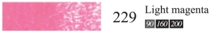Пастель сухая мягкая профессиональная круглая Галерея цвет № 229 глубокая марена III