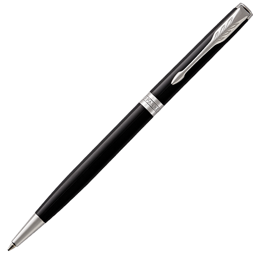 Ручка шариковая Parker Sonnet Black Lacquer GT 1 мм черные чернила, подарочная упаковка купить в магазине ArtCraft.Space Ручка шариковая Parker Sonnet Black Lacquer GT 1 мм черные чернила, подарочная упаковка купить в магазине ArtCraft.Space