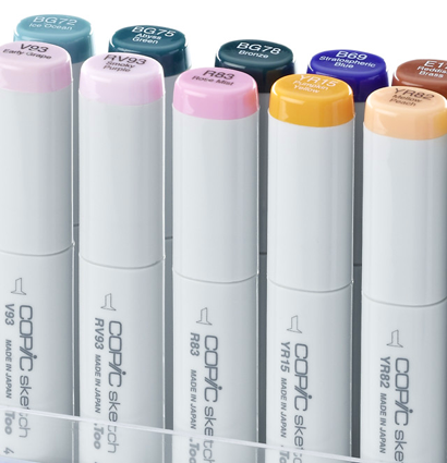 Copic Sketch EX-2 12 набор маркеров с кистью в кейсе купить в официальном магазине ArtCraft.Space (АртКрафт Спейс) с доставкой по РФ и всему миру