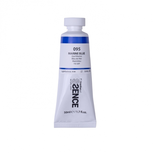 Краска акриловая ShinHan Ssence туба 50мл №95 Синий морской Краска акриловая ShinHan Ssence туба 50мл №95 Синий морской