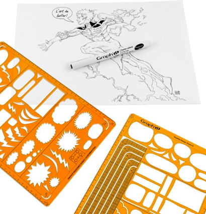 Шаблон Graph'It B для упрощения построения рисунка с фигурами купить в магазине товаров для рисования ArtCraft.Space с доставкой по РФ и СНГ