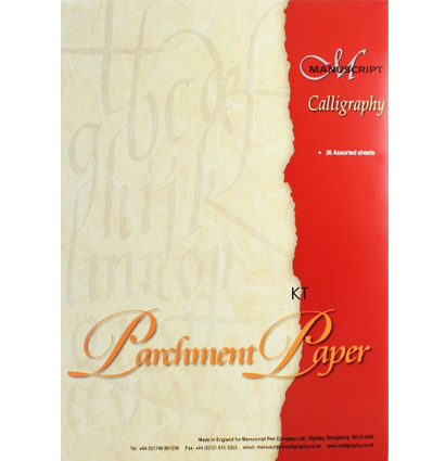 Пергамент для каллиграфии Manuscript Parchment Paper А4 / 36 листов / 90 гм купить в магазине ArtCraft.Space с доставкой по всему миру