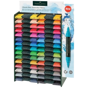 Дисплей с аквамаркерами Faber-Castell "Albrecht Durer", с наполн., 120шт., 30 цветов