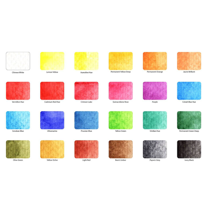 Набор акварели Sakura Koi Pocket Sketch Box 24 цвета в кейсе + губка и кисть купить в художественном магазине ArtCraft.Space с доставкой по РФ и СНГ