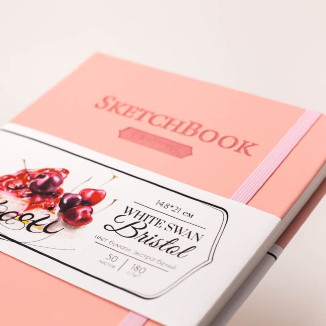 Скетчбук Малевичъ Bristol Touch для графики и маркеров розовый А5 / 50 листов / 180 гм купить в художественном магазине ArtCraft.Space с доставкой по всему миру Скетчбук Малевичъ Bristol Touch для графики и маркеров розовый А5 / 50 листов / 180 гм купить в художественном магазине ArtCraft.Space с доставкой по всему миру