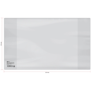 Обложка 210*350 для дневников и тетрадей, ArtSpace, ПВХ 120мкм, матовая, ШК