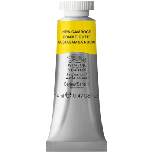 Акварель художественная Winsor&Newton "Professional", 14мл, туба, гуммигут новый