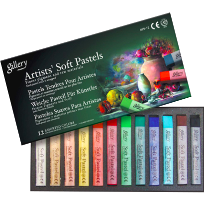 Пастель Mungyo Gallery Artists Soft Pastel сухая мягкая 12 цветов профессиональная квадратная купить в художественном магазине ArtCraft.Space с доставкой по всему миру