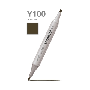 Маркер SKETCHMARKER двухсторонний на спирт.основе цв.Y100 Болотный цвет Маркер SKETCHMARKER двухсторонний на спирт.основе цв.Y100 Болотный цвет