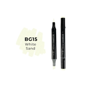 Маркер SKETCHMARKER Brush двухсторонний на спирт.основе цв.BG15 Белый песок Маркер SKETCHMARKER Brush двухсторонний на спирт.основе цв.BG15 Белый песок