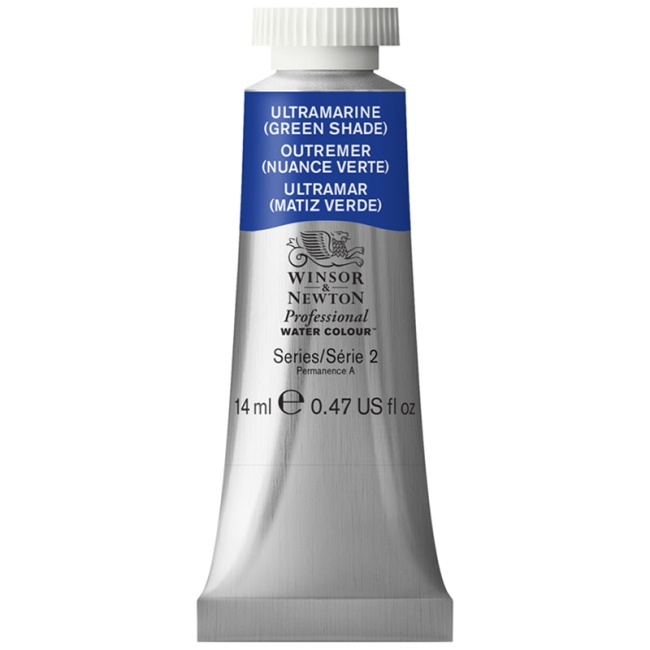 Акварель художественная Winsor&Newton "Professional", 14мл, туба, ультрамарин зеленоватый
