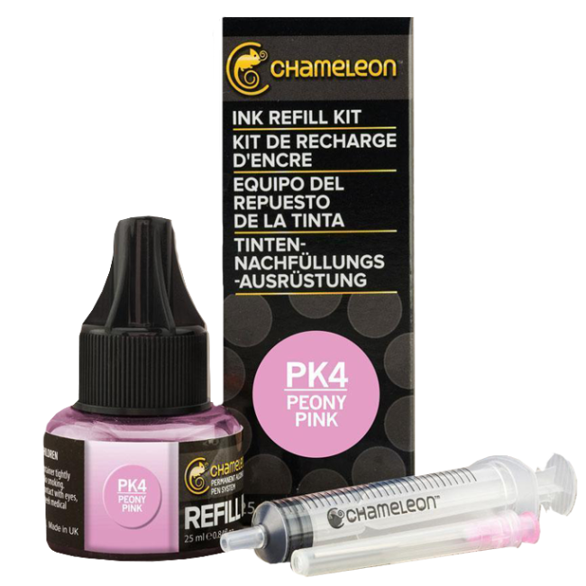 Чернила Chameleon розовый пион PK4 25 мл