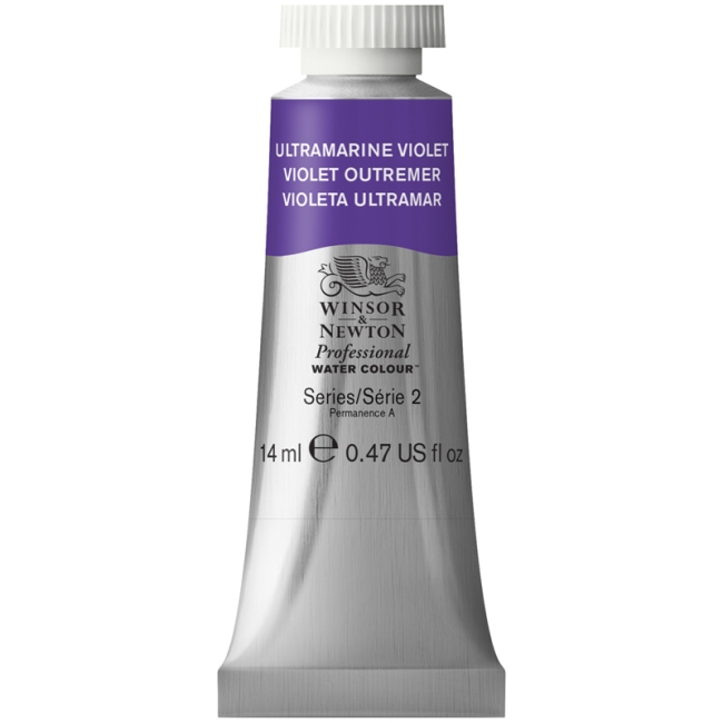 Акварель художественная Winsor&Newton "Professional", 14мл, туба, ультрамарин фиолетовый