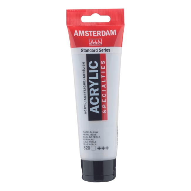 Краска акриловая Amsterdam туба 120мл №820 Синий перламутровый