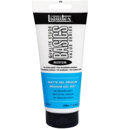 Гель-медиум для акрила Liquitex Basics Matte Gel матовый 200 мл купить в художественном магазине ArtCraft.Space