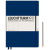 Блокнот Leuchtturm1917 Master A4+ (22.5x31.5см.), 100г/м2 - 235 стр. нелинованная, твердая обложка, цвет: Синий Неви