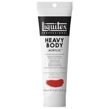 Краска акриловая Liquitex Рeavy Body №151 кадмий красный средний оттенок туба 59 мл купить в художественном магазине ArtCraft.Space с доставкой по всему миру