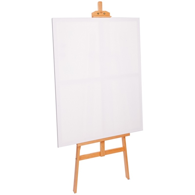 Мольберт Лира напольный Гамма "Студия" с бегунком из лакированного бука с высотой 147 см купить в художественном магазине ArtCraft.Space с доставкой по РФ И СНГ