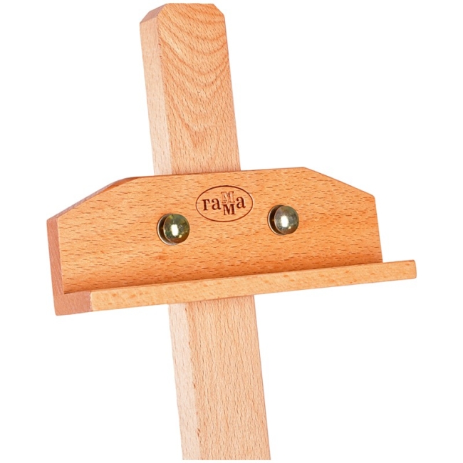 Мольберт Лира напольный Гамма "Студия" с бегунком из лакированного бука с высотой 147 см купить в художественном магазине ArtCraft.Space с доставкой по РФ И СНГ