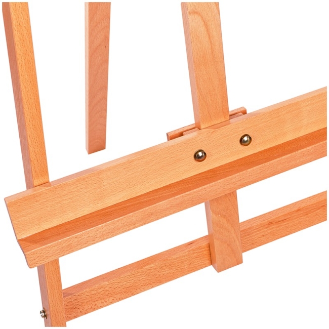 Мольберт Лира напольный Гамма "Студия" с бегунком из лакированного бука с высотой 147 см купить в художественном магазине ArtCraft.Space с доставкой по РФ И СНГ