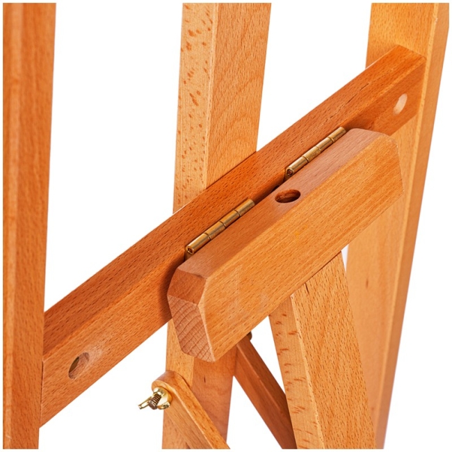 Мольберт Лира напольный Гамма "Студия" с бегунком из лакированного бука с высотой 147 см купить в художественном магазине ArtCraft.Space с доставкой по РФ И СНГ