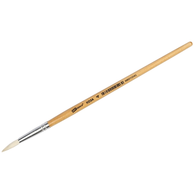 Кисть коза, ArtSpace, круглая №04 Кисть коза, ArtSpace, круглая №04