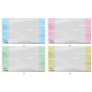 Обложка 210*350 для дневников и тетрадей, ArtSpace, ПВХ 120мкм, цветные клапаны, ШК