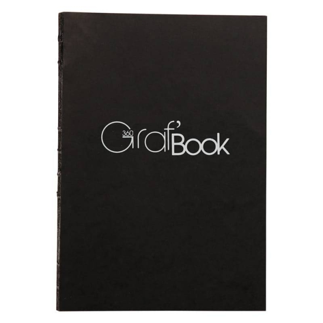 Скетчбук для рисования Graf'Book 360 ClaireFontaine А4 / 100 листов / 100 гм купить в магазине ArtCraft.Space с доставкой по всему миру