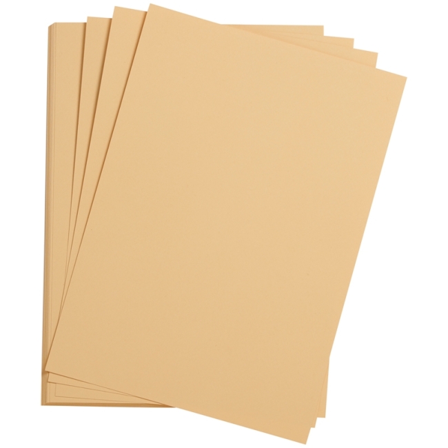 Цветная бумага 500*650мм., Clairefontaine "Etival color", 24л., 160г/м2, кукуруза, легкое зерно, хлопок