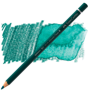 Карандаш акварельный художественный Faber-Castell "Albrecht Durer", цвет 158 глуб. кобальт. зеленый