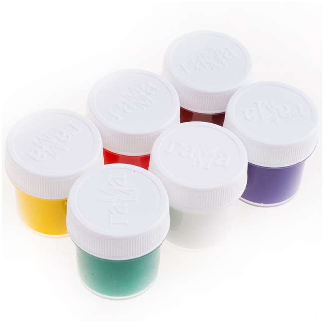 Гуашь Гамма "Юный художник" набор красок 6 цветов в банках 20 мл купить в художественном магазине ArtCraft.Space с доставкой по всему миру Гуашь Гамма "Юный художник" набор красок 6 цветов в банках 20 мл купить в художественном магазине ArtCraft.Space с доставкой по всему миру