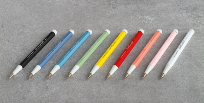 Ручка шариковая Leuchtturm1917 Drehgriffel Nr. 1 - цвет чернил: Королевский синий (0.7мм.), цвет корпуса: Шалфей (алюминий)